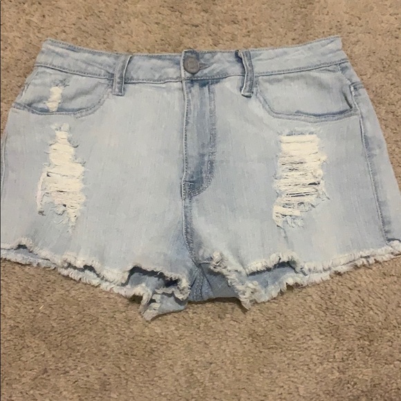 High rise jean shorts - Picture 1 of 2